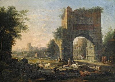 Atmosfera serale romana da Willem van Bemmel